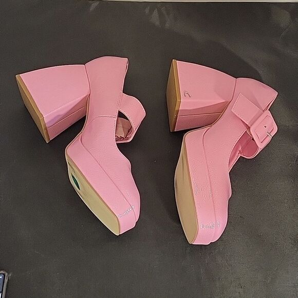 BRAND NEW CIRCUS BY SAM EDELMAN KHIARA PINK PLATFORM PUMPS G1 - Picture 14 of 16